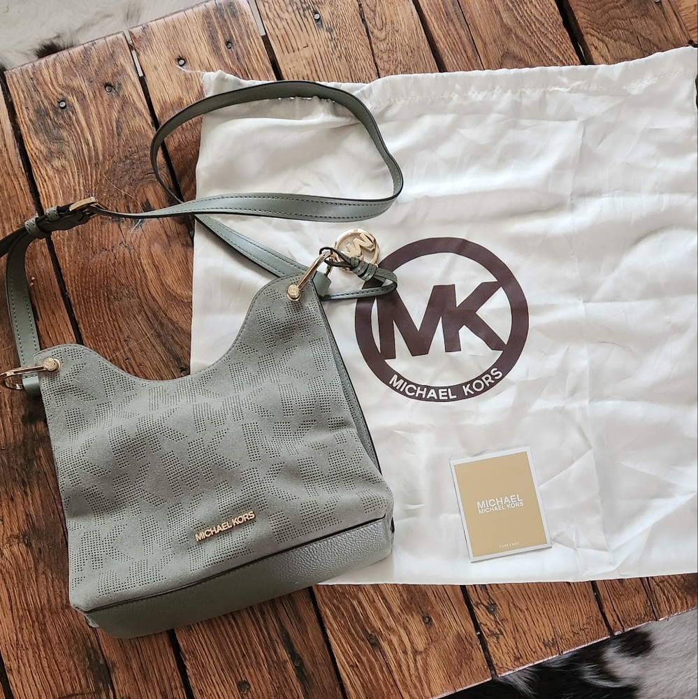 Michael Kors Olive Green Shoulder Bag. NWOT